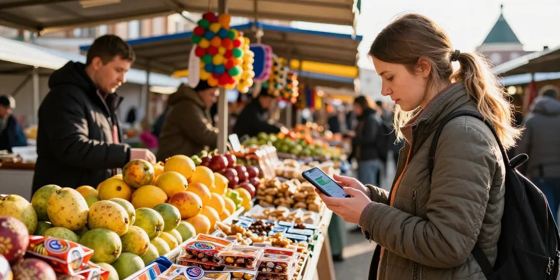 Betalingen met https://payinrussia.com/ tijdens het verkennen van de lokale markten in Rusland, moderne technologie en traditionele producten