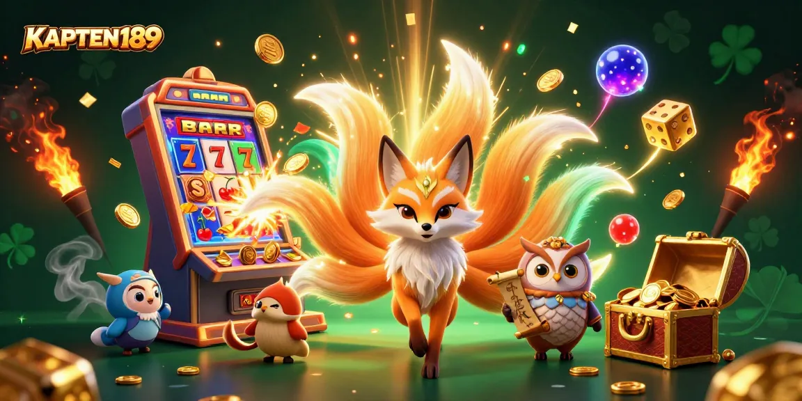 KAPTEN189 menawarkan pengalaman bermain slot online yang mengasyikkan dengan simbol keberuntungan dan jackpot menarik.