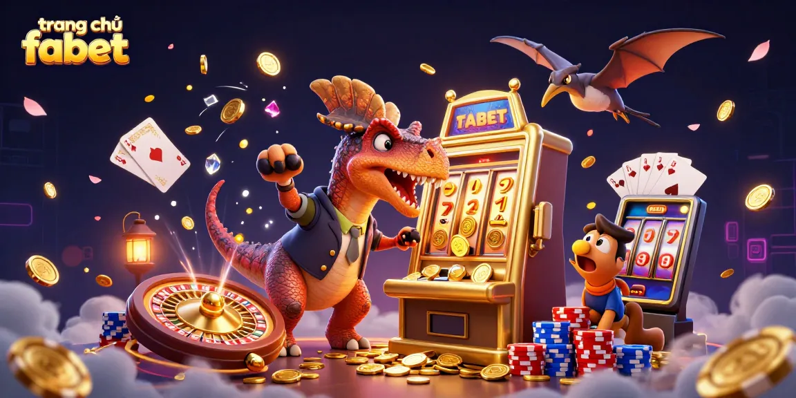 Win big with the unique trang chủ fabet casino features, where 3D dinosaurs engage in thrilling gameplay.