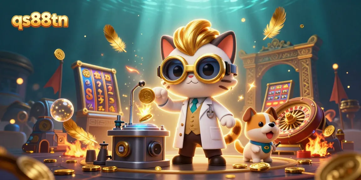 Engage with thrilling gameplay at qs88tn featuring exciting slot reels and vibrant casino elements.