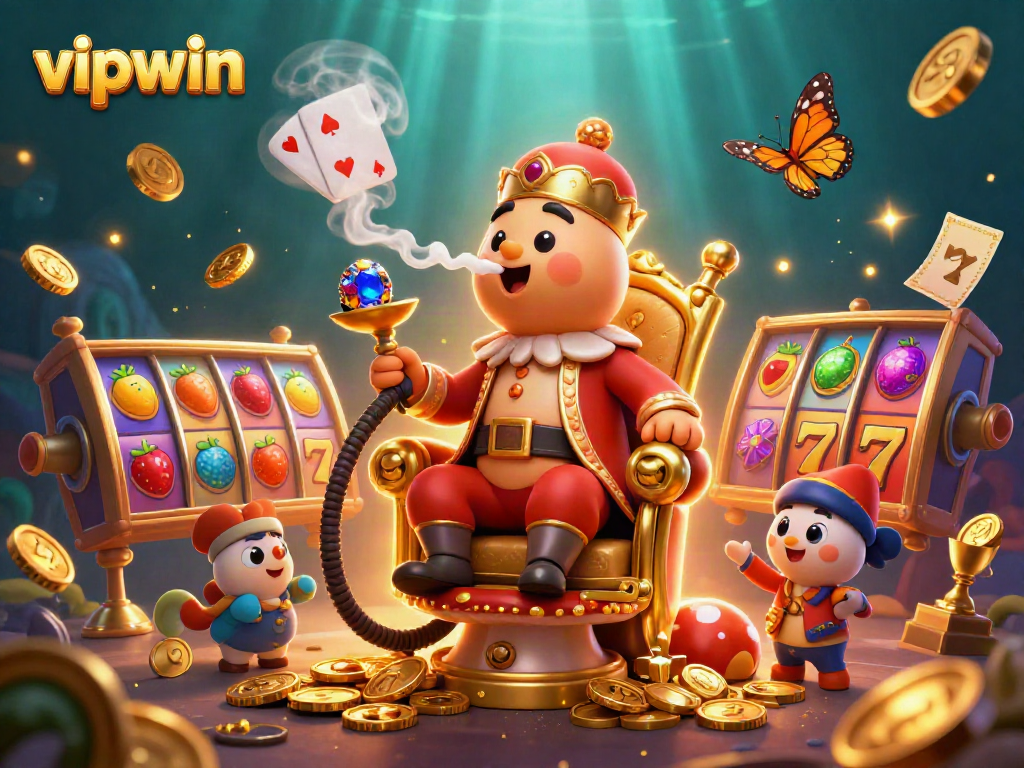 Experience winning action at vipwin with vibrant slots and thrilling casino gameplay encapsulated in art.