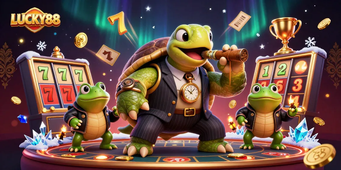 LUCKY88 captures thrilling slot gameplay with vivid characters and dynamic gaming elements.