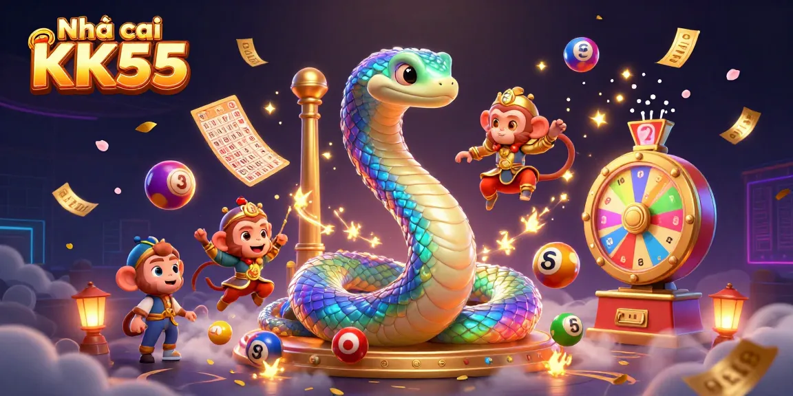 Engage with Nhà cái KK55's exciting lottery, vibrant symbols, and captivating animations for an immersive experience.