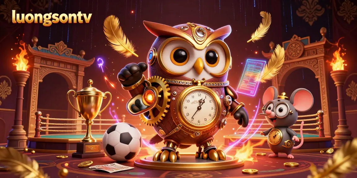 Watch thrilling sports moments with luongsontv featuring engaging characters and dynamic betting action.