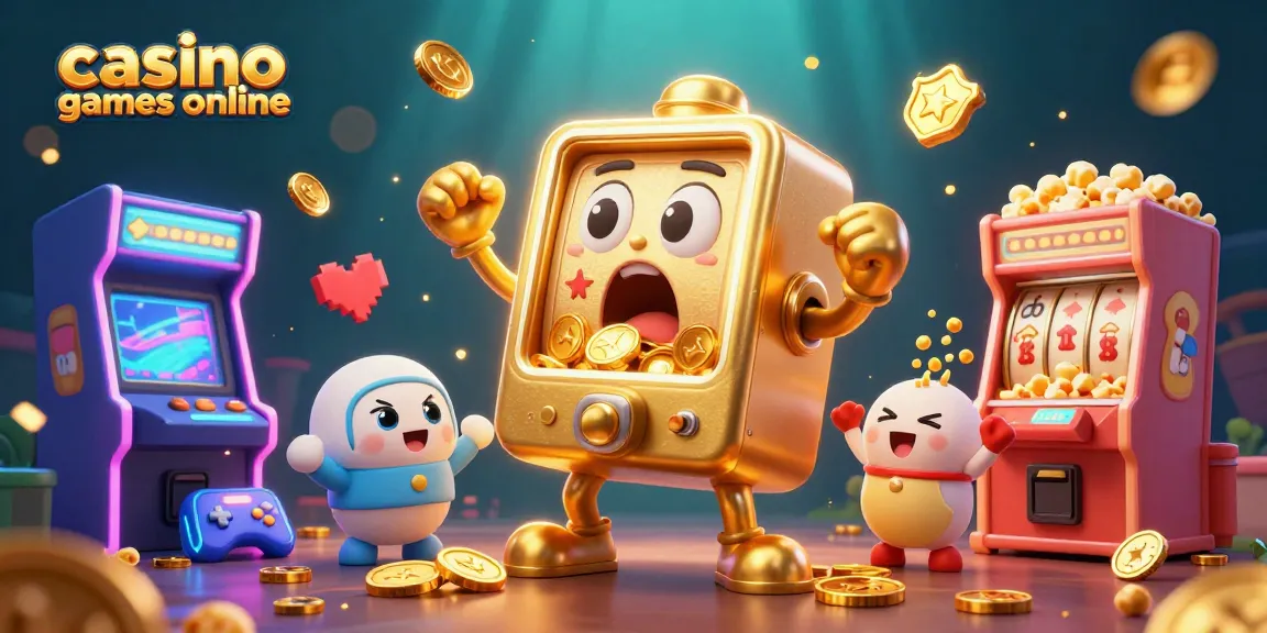 Experience thrilling wins with casino games online featuring vibrant slot machines and arcade elements.