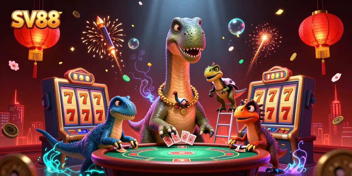 Experience thrilling gaming at SV88 with 3D characters in an exciting casino atmosphere.