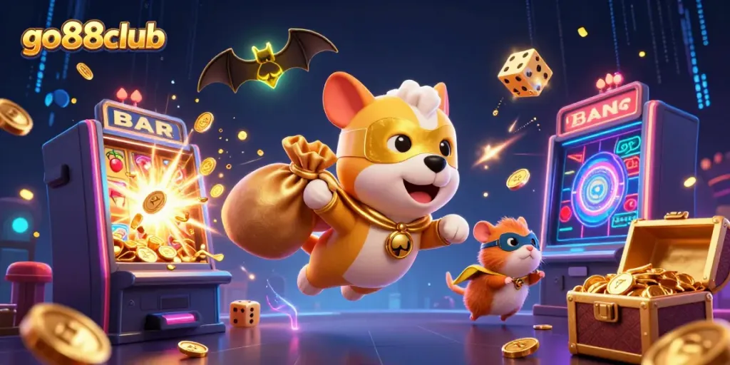 Experience vibrant action at go88club with superhero-themed elements and exciting casino dynamics.