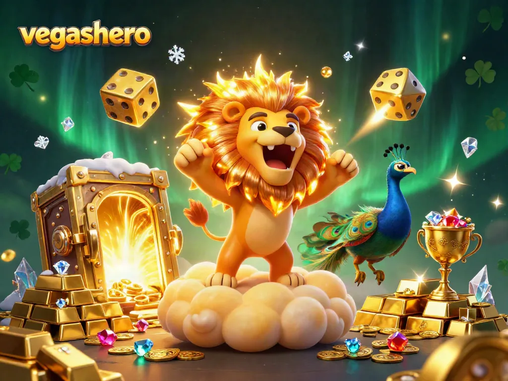 Experience the excitement of vegashero with dazzling slots and a winning spirit in a vibrant casino scene.