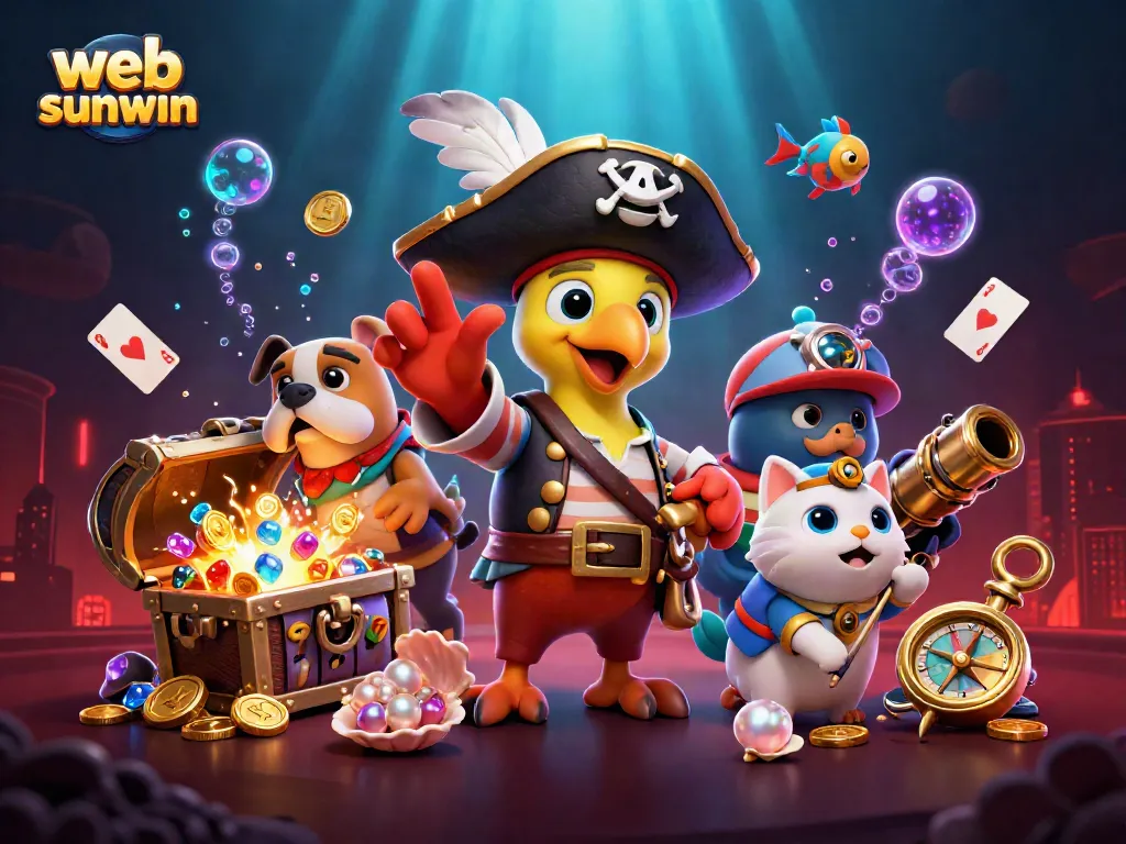 Engage with web sunwin's thrilling 3D pirate-themed casino adventure featuring dynamic gameplay elements.